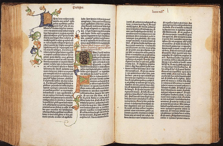 Caligrafia lettering e tipografia - Bíblia de Gutenberg
